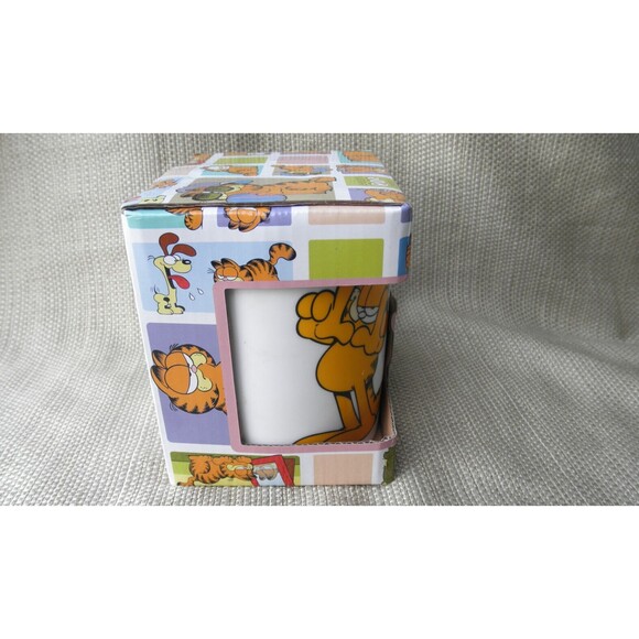 NEW by PAWS, RARE GARFIELD CERAMIC MUG 14 OUNCES, COFFEE, TEA, HOT OR COLD. - Picture 2 of 12